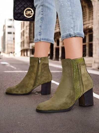 Royalfashion Womneno's git heil boots Venotto