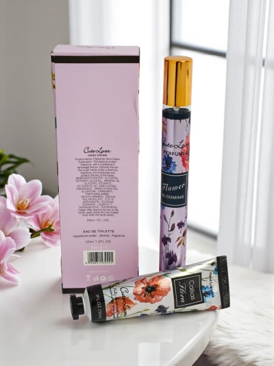 Callias Flora Perfume & Hand Cream Set - Flower Blooming 30ml