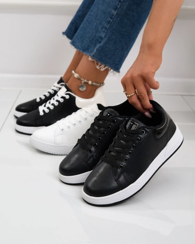 Royalfashion Black classic sports shoes Active Icons