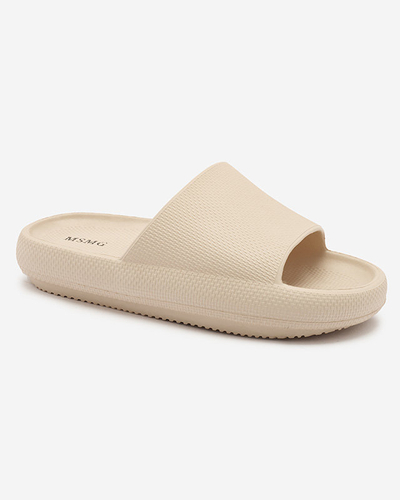Royalfashion Naiste kummist flip-flopid khaki värviga Okeris