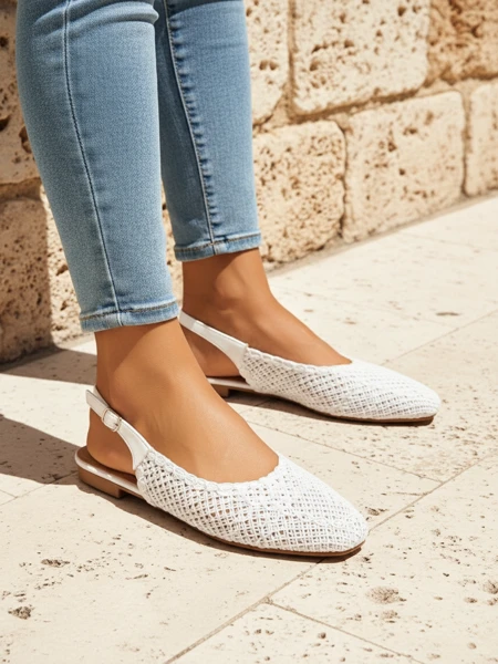 Royalfashion Женские сандалии с открытой пяткой Breeze Woven