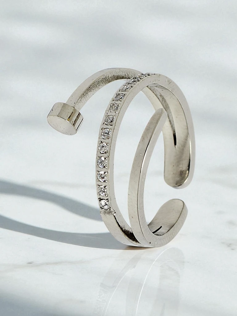 Dolce Vita bangle bracelet with decorative charms