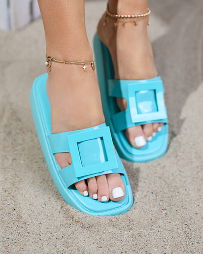 Naiste piparmündisussid Zegori ornamentiga - Jalatsid