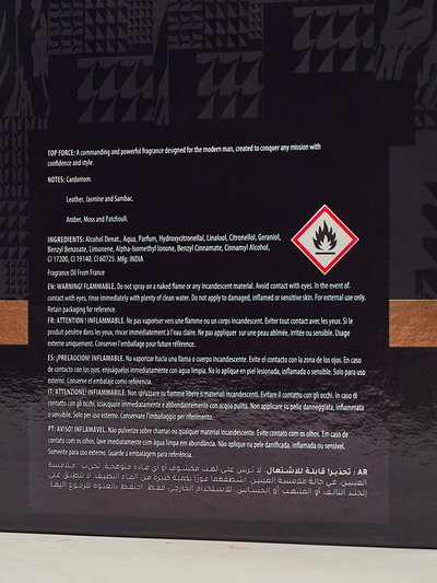 Вдохновленный парфюм для мужчин Top Force