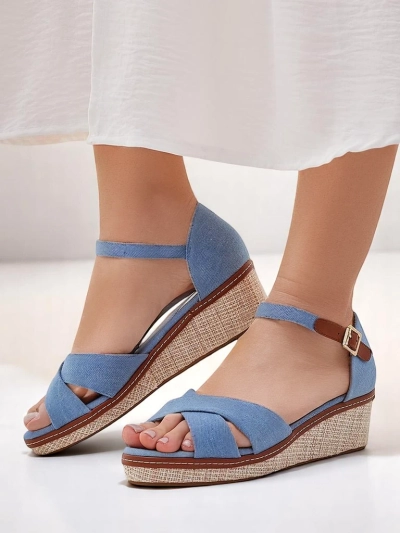 Royalfashion Naiste varvasteta kiilsandaalid Terrific