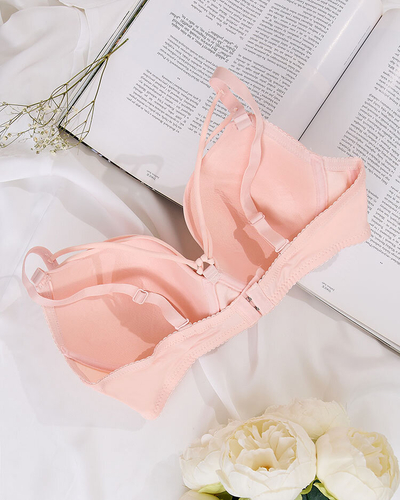 Royalfashion Women's bra with decorative straps