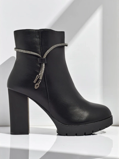 Naiste öko-nahast jämeda kontsaga poolsaapad Marellin