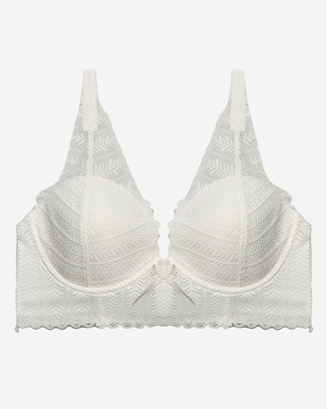 Cream women's lace bra - Underwear