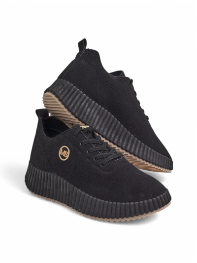 Royalfashion Women's perforated sport sneakers Tobin