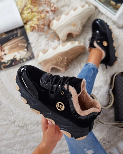 Royalfashion Женские утепленные кроссовки Caroz