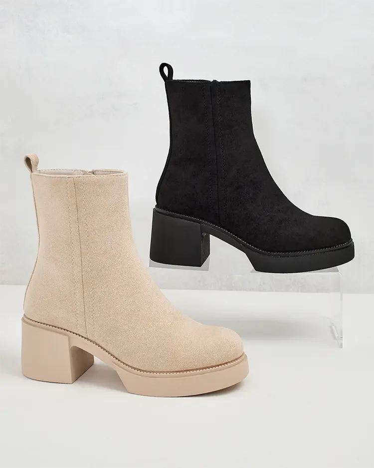 Royalfashion Women's Tratta stiletto boots