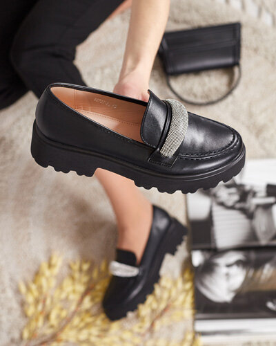 Royalfashion Naiste tsirkoonidega mokassinad Emerne