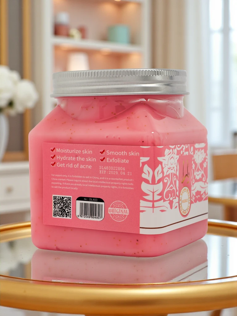 Мелкозернистый пилинг для лица и тела Berries