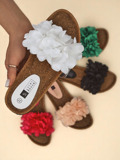 Royalfashion Женские шлепанцы с цветочками Flora Soft