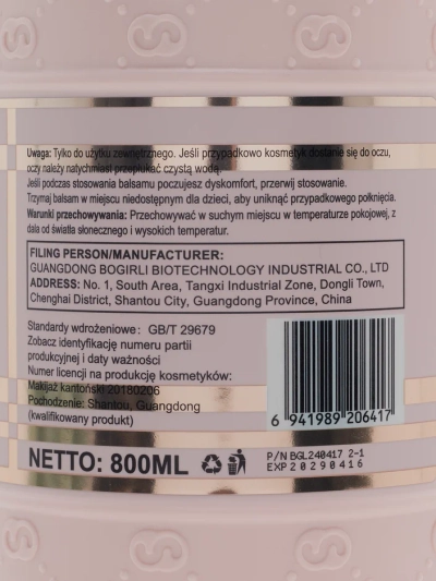 Luxelux Juuksepalsam Aminohape 800 ml