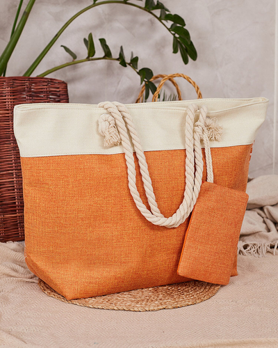 Royalfashion Fabric bag in holiday pattern for shoulder