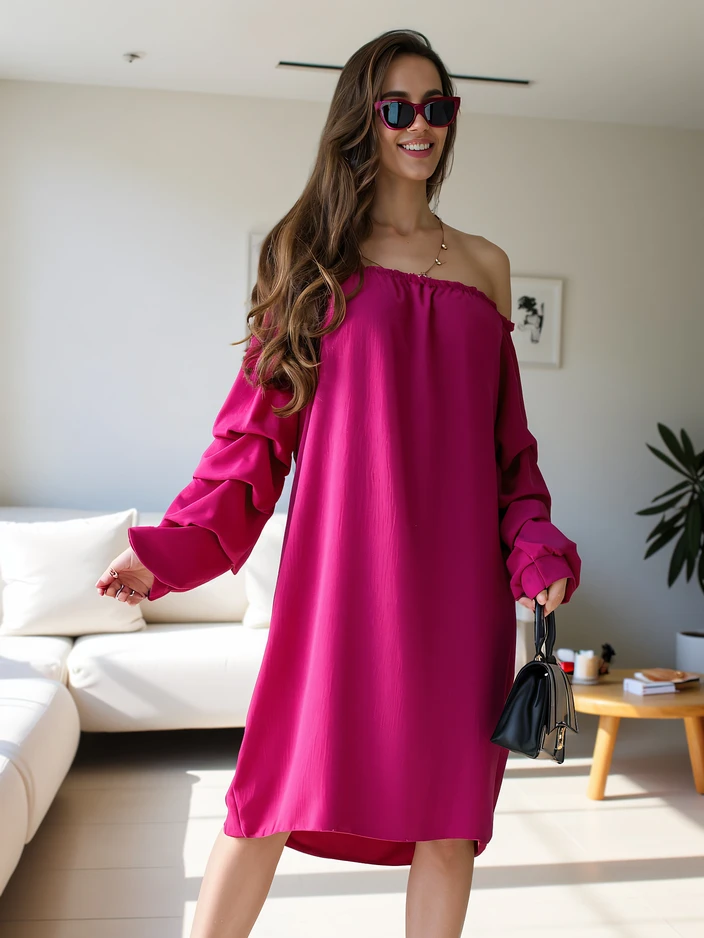 Royalfashion Suju naiste kleit a’la Hispaania volangidega