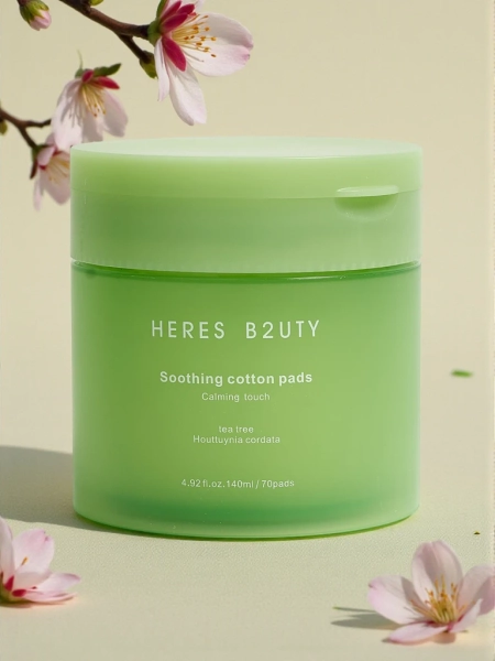 Cotton cosmetic pads - moisturizing, soothing