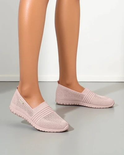 Royalfashion Women's sports moccasins Sortpes