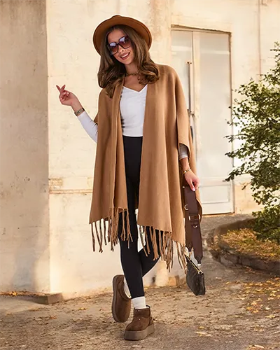 Royalfashion Naiste poncho