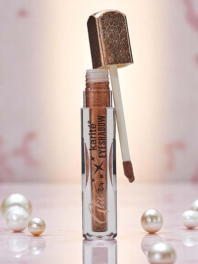 Блестящие жидкие тени для век цвета Почва