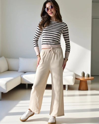 Royalfashion Women's Wide Sweatpants