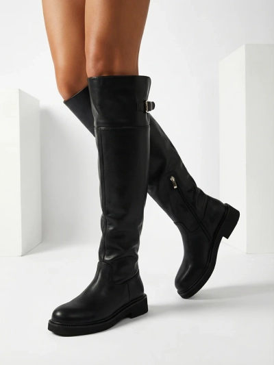 Women's Over-the-Knee Eco-Leather Boots Denivra