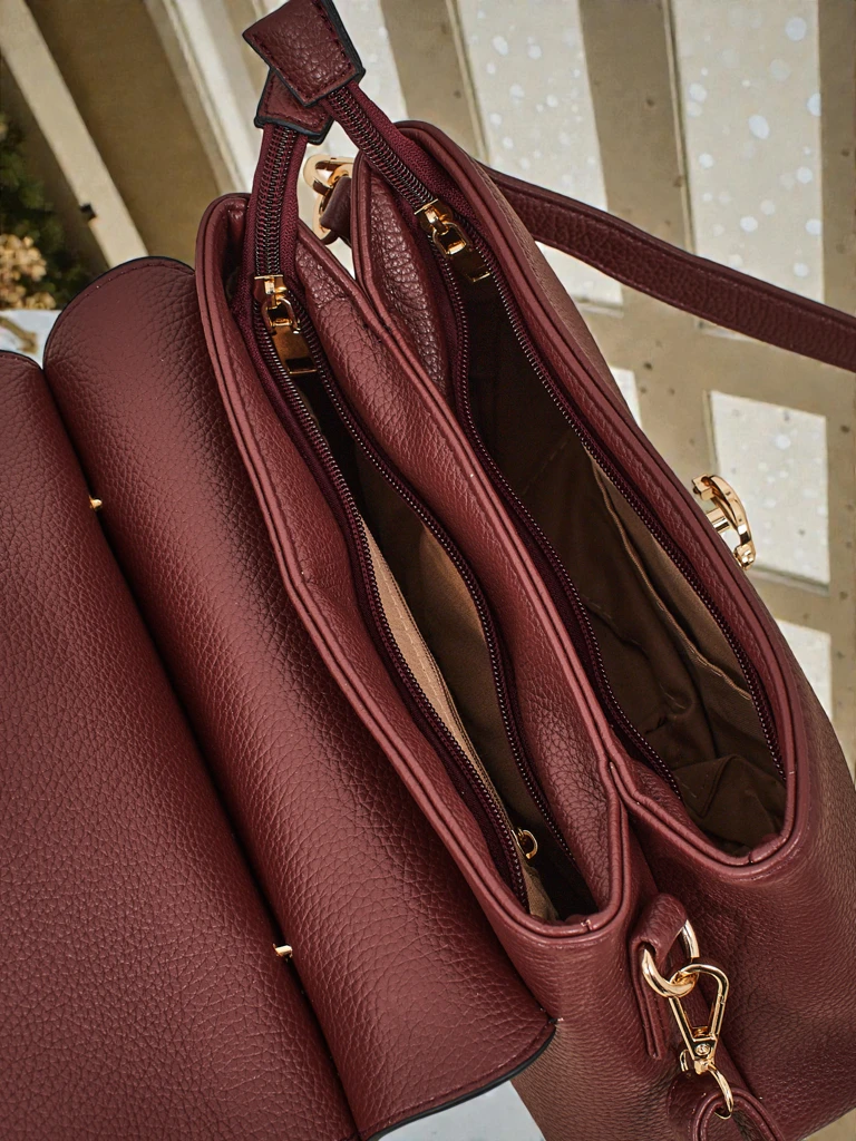 Small Women's Eco-Leather Handbag Vinem