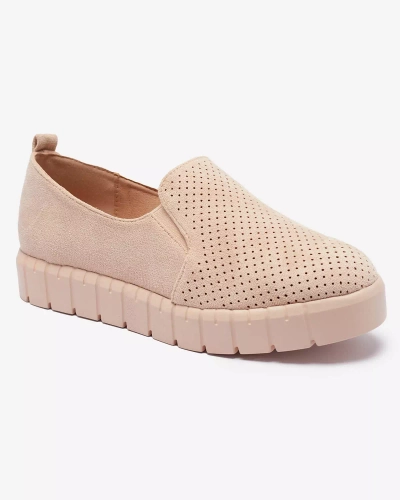 Naiste auklikud pulbrilised slip on sneakers Cegeti - Jalatsid