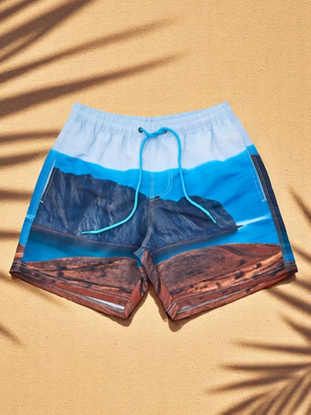 Royalfashion Мужские спортивные шорты с защитной сеткой