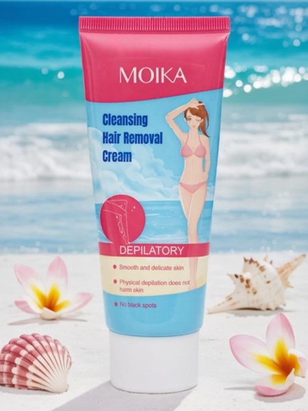 Gentle and soothing body depilatory cream