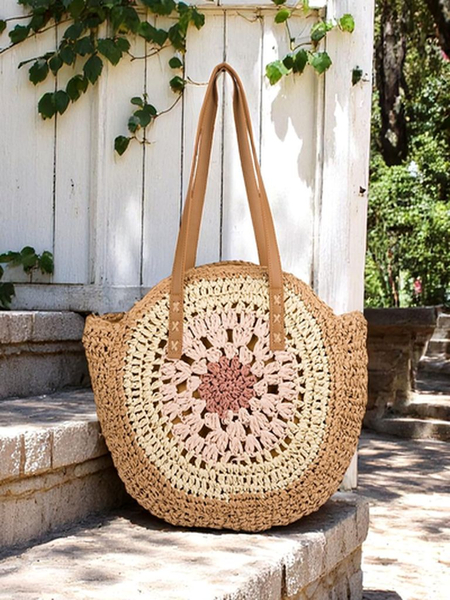 Royal Fashion Flora Grande Straw Women's Bag