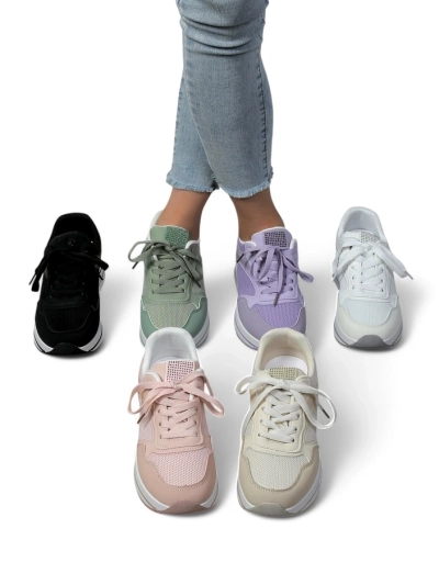 Royalfashion Women's sporty platform sneakers Revided