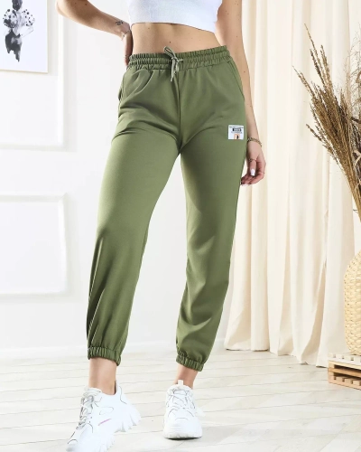 Women's green sweatpants - Clothing