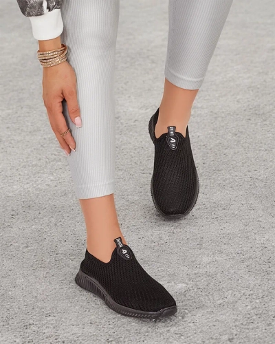 Mustad naiste slip-on spordijalatsid Palomena - Jalatsid