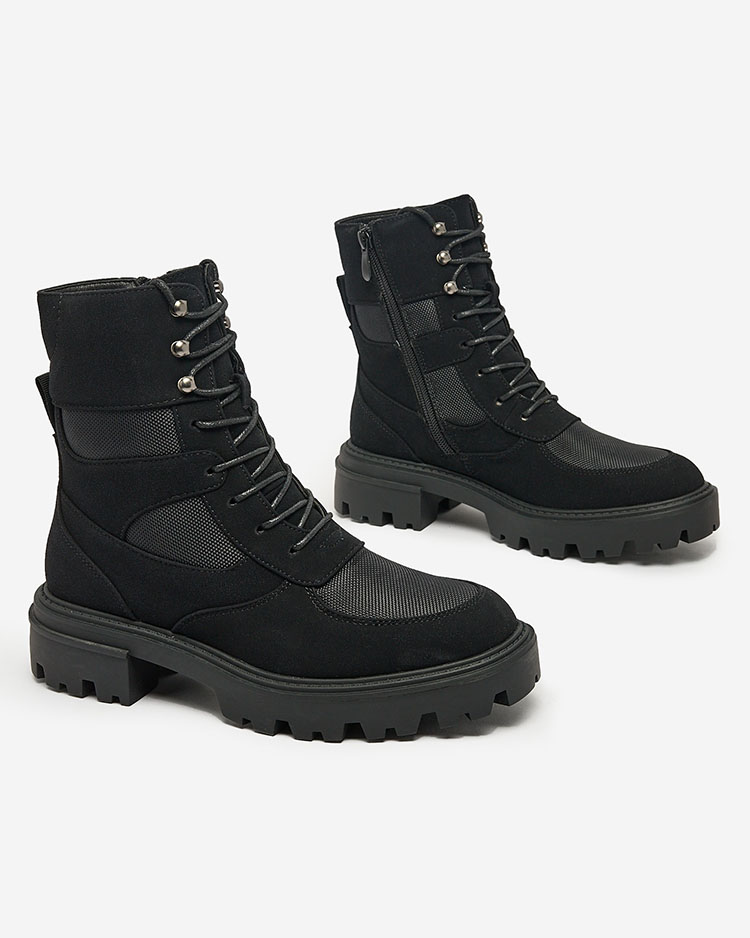 Royalfashion Women's Hovienta lace-up boots