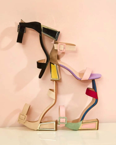 Royalfashion Naiste Post Lici sandaalid