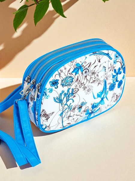 Royalfashion Väike ökonahast naiste käekott Floriana