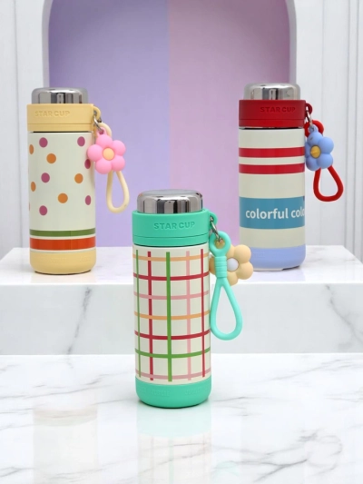 Royalfashion Thermal Mug Thermos with Keep Young Tag
