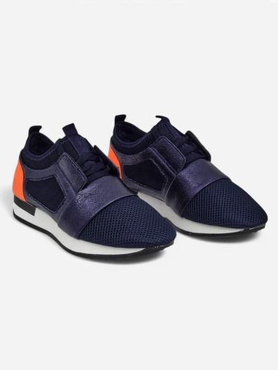 Vittoria Navy Blue Women's Eco-Leather Footwear
