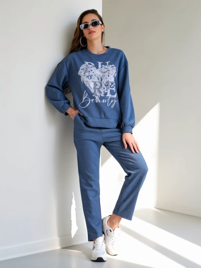 Royalfashion Women's viscose set with print