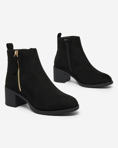 Royalfashion Mustad öko-mokkamoe naiste madalad stilettasaapad Rejerry