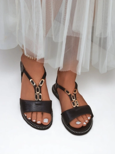 Royalfashion Women's Sandals with Decorative Straps Siena Glow