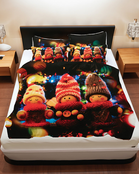 Royalfashion Christmas Bedding 160x200 set 3-PART