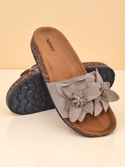 Royal Fashion Women's Flower Flip-Flops