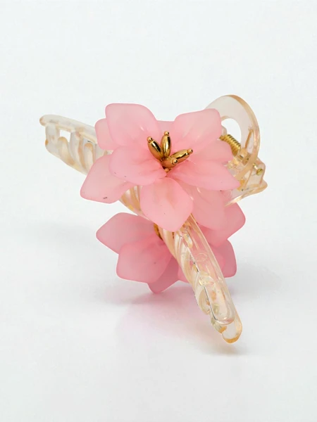 Royalfashion Hair Clip with Flower