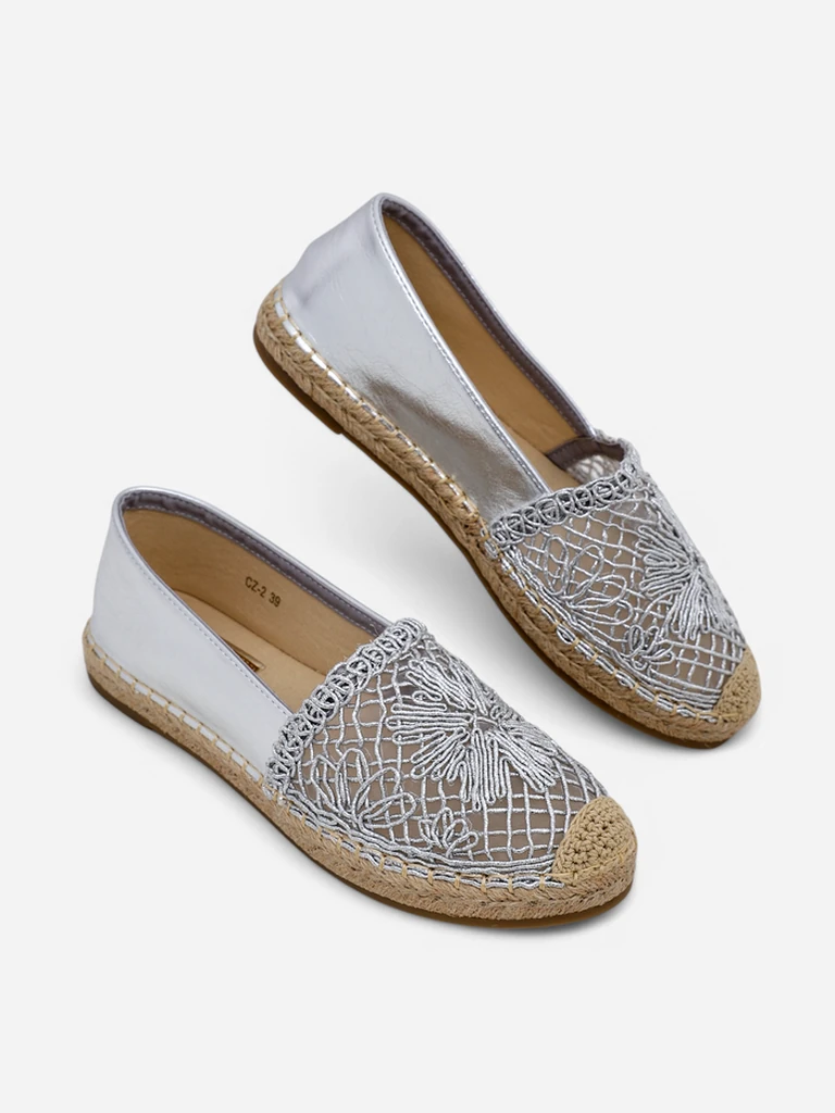 Royalfashion Women's perforated espadrilles Verela