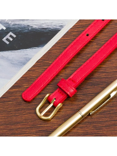 Royalfashion Женский узкий ремень для брюк