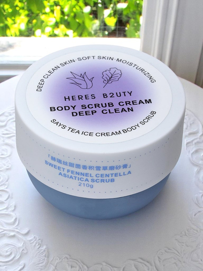 Coarse-grained body scrub