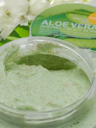 Body scrub with aloe vera 350ml